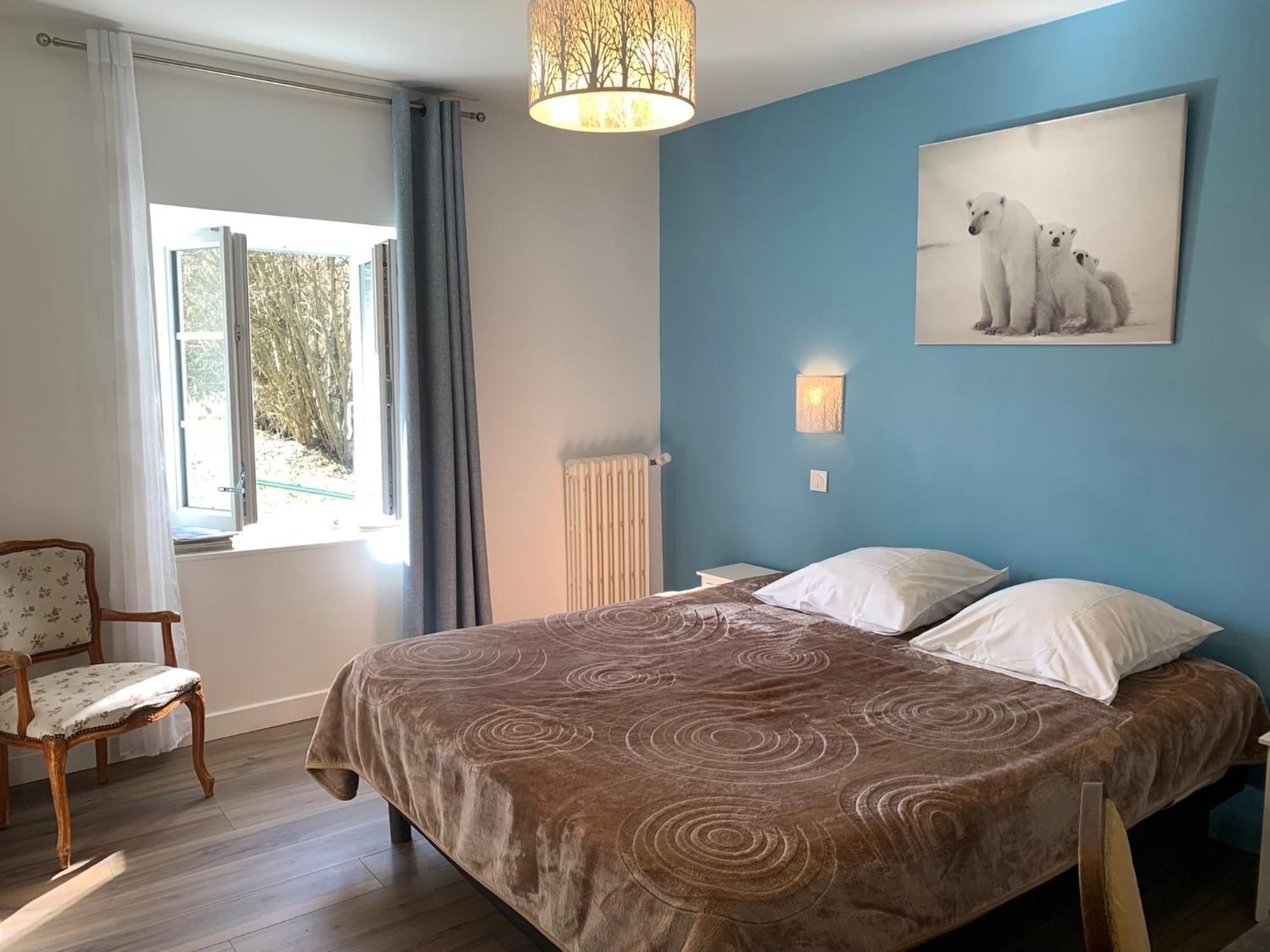 Bed and Breakfast Le Moulin Bleu Seigy Экстерьер фото